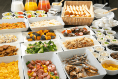 朝食ビュッフェ
