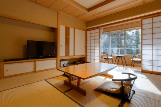 Japanese-Style Room with Private Hot Spring Bath　≪和室＋室内or露天温泉≫