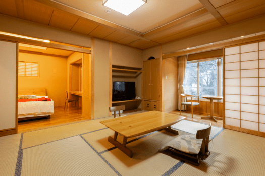 Japanese-Western with Private Onsen ≪和洋室+室内温泉≫