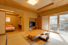 露天温泉付きスイート和洋室