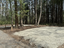 キャンプサイト　砂利区画