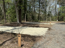 キャンプサイト　砂区画