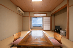 【和室8畳】禁煙＋オーシャンビュー｜バス・トイレ無　一例　※ペット連れ不可