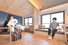 【ペット専用-デラックスツイン-34㎡】禁煙＋デイベッド 3階