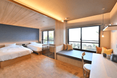 【ペット専用-デラックスツイン-34㎡】禁煙＋デイベッド 3階