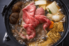 【1泊2食】■すき焼きプラン■&laquo;Meri Specialty Stay&raquo; 淡路牛の肉汁溢れる濃厚な旨み。島の養鶏卵に絡めて食す至福の晩餐【期間限定】