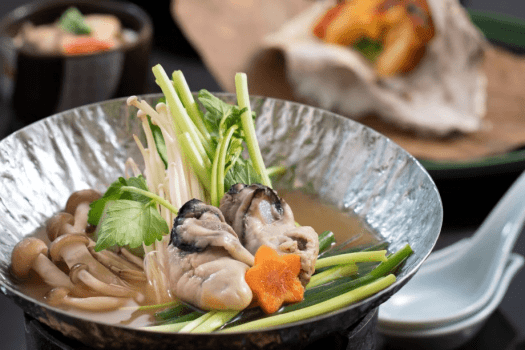 【的矢カキ会席】今が旬！口いっぱいに広がる美味しさの余韻！ブランド牡蠣を食べ尽くす♪