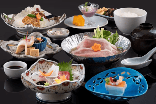 【2025年冬】お手軽会席　新鮮な魚介類や旬の野菜を使用した彩り豊かな品々をご用意