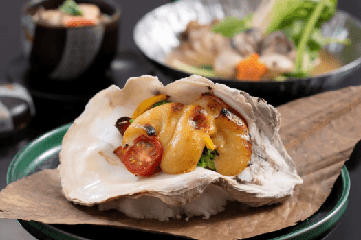 【的矢かき会席】今が旬！口いっぱいに広がる美味しさの余韻！ブランド牡蠣を食べ尽くす♪