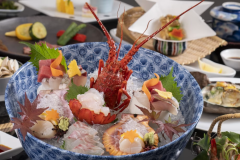 特選会席（お造り）贅を尽くした美食の宝石箱！《松阪牛》《伊勢海老》《あわび》の極上の三重奏♪