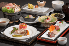 【2026春】お手軽会席　新鮮な魚介類やパールポーク、旬の野菜を使用した彩り豊かな品々をご用意