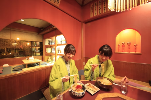 夜食処「祭ばやし」で二次会！