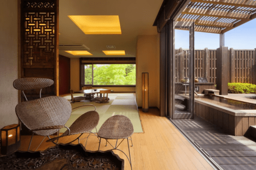 【ご夕食はお部屋食の特選料理】露天風呂客室で過ごす！仙台牛＆活き鮑酒蒸しがメインの緑水御膳プラン