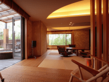 露天風呂付き客室　満天の夢