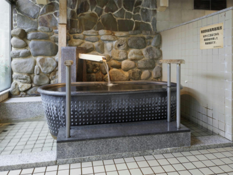 大浴場【まごころの湯】南部鉄器風陶器風呂