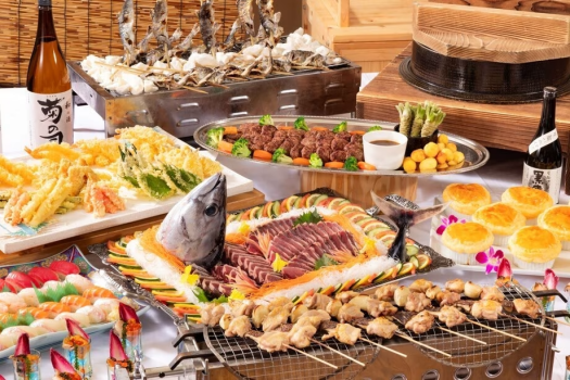 【リニューアルオープン記念】＜小学生半額＞7／18一新！新たな会食場でライブキッチン＆岩手グルメ満喫