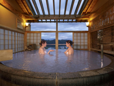 大浴場【ひとりじめの湯】絹の湯露天