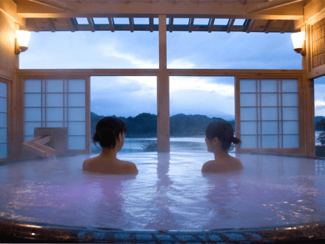 大浴場【ひとりじめの湯】絹の湯露天