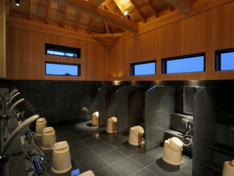 南部曲り家の湯【大岩の湯】洗い場