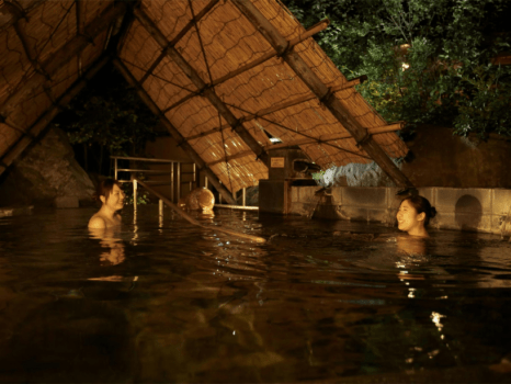 南部曲り家の湯【大岩の湯】露天