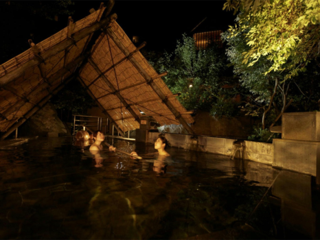 南部曲り家の湯【大岩の湯】露天