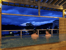 大浴場【ひとりじめの湯】檜の湯露天