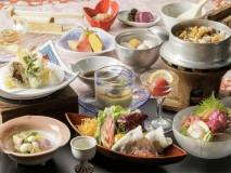 和会席【恵みまるごと御膳】イメージ※季節よりお料理の内容が異なります。