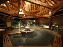 南部曲り家の湯【赤松の湯】露天