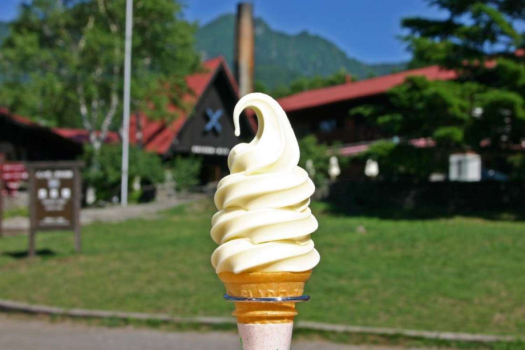 一度はお試しいただきたい名物の
ジャージーミルクソフトクリーム。