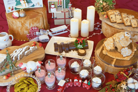 【Merry Christmas】12月1日～25日はレストランにてクリスマスデザートビュッフェ登場！