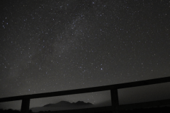 八ヶ岳と天の川のコラボは必見です！