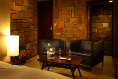 107 疆｜洋室+天然温泉岩露天風呂 38平米+テラス7平米