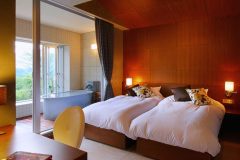 202 楼｜洋室 +天然温泉半露天風呂54平米