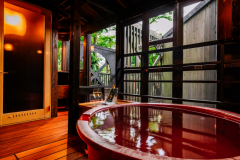 205 路-LUU-黄金の黄昏｜和洋室 +天然温泉露天風呂54平米 +月見台