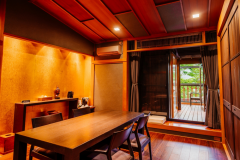 205 路-LUU-黄金の黄昏｜和洋室 +天然温泉露天風呂54平米 +月見台