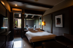 204 煌｜洋室+天然露天風呂32平米+テラス7平米