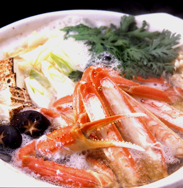 冬のカニプラン 【 月のしずかモデスト 】 美味しく食べきりコース カニ鍋・焼カニ・・・&タグ付活蟹を「茹で」か「刺し」で 冬のカニプラン 【 月のしずかモデスト 】 美味しく食べきりコース カニ鍋・焼カニ・・・&タグ付活蟹を「茹で」か「刺し」で