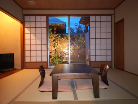 半露天風呂付き和室１０畳　【　空　そら　】の部屋