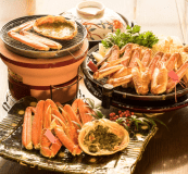 冬のカニプラン　【　活蟹コース８００　】　美味しく食べきりフルコース