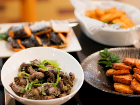 朝食では九州エリアの郷土料理も味わえます
