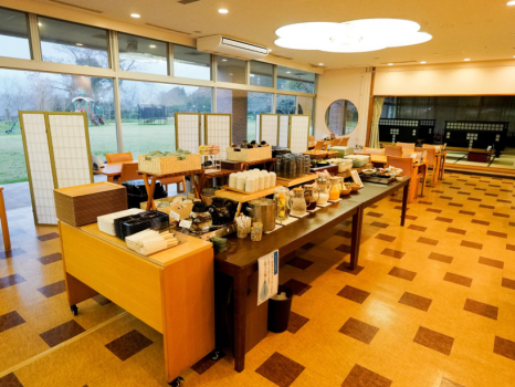 朝食は日替わりおかずが美味しいと人気です