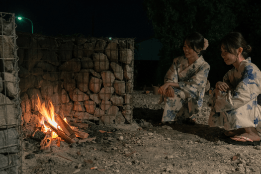 【蒼望楼】焚き火も可能