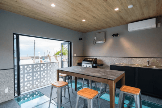 【蒼望楼concept琉球】空調・水道も完備。