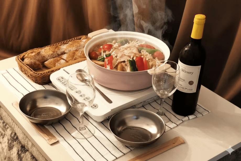 【イタリアン鍋コース】名産 ”淡路どり” 使用｜ローストビーフ付｜ポカポカ温まるお部屋食｜一泊二食付