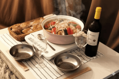 【イタリアン鍋コース】名産 ”淡路どり” 使用｜ローストビーフ付｜ポカポカ温まるお部屋食｜一泊二食付