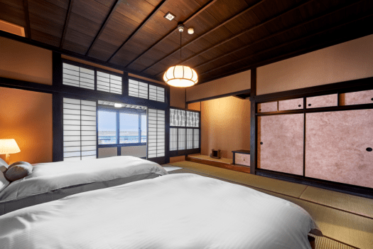 Kuchinashi / Ocean Side &ndash; Japanese Room + Bedroom