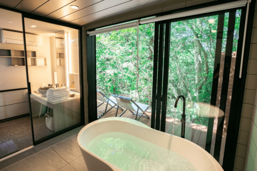 【大人数可/半露天風呂/テラス付】ラグジュアリ・ドーム8M（最大6名）