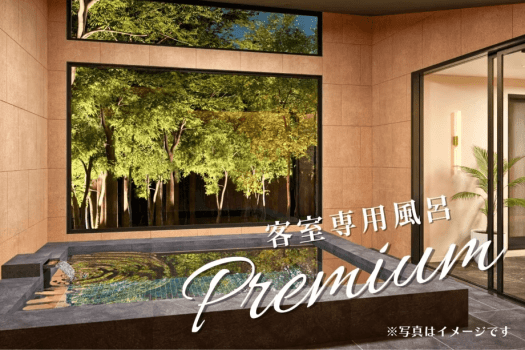 ＼NEW／【星空テラス／客室専用風呂】プレミアム・ドーム8m（最大6名）