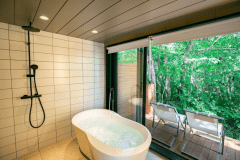 【2階建/半露天風呂/テラス付】デラックス・ドーム6M（最大4名）