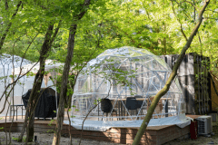 【半露天風呂/テラス付】スタンダード・ドーム6M（最大4名）